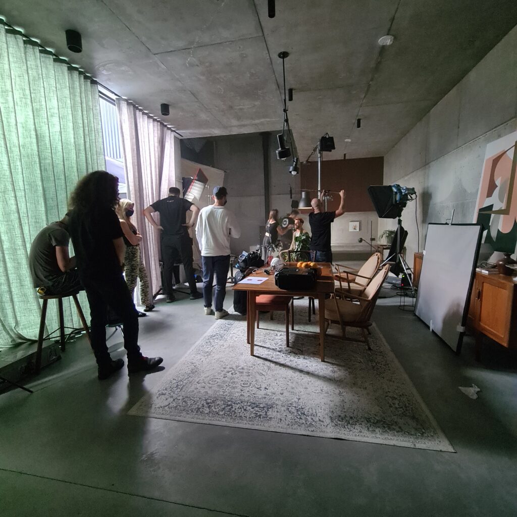 Behind the scenes location house